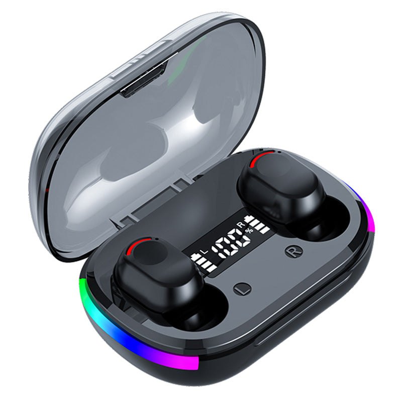 K10 Bluetooth Headset Dynamic RGB Light In-Ear TWS Earbuds Wireless BT5.3 Headphones with Digital Display K10 Bluetooth Headset Dynamic RGB Light In-Ear TWS Earbuds Wireless BT5.3 Headphones with Digital Display